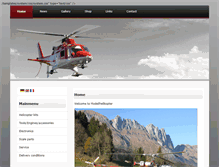Tablet Screenshot of modellhelikopter.ch